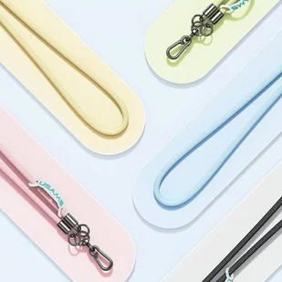USAMS Uniwersalna smycz do telefonu 1,2m różowy/pink ZB282GS03 (US-ZB282) - Części serwisowe do telefonów - miniaturka - grafika 20