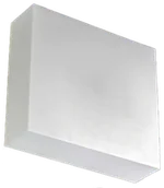 Lampy ogrodowe - Kwadratowa lampa ścienna Zaria AZ5236 LED 20W IP65 biała - miniaturka - grafika 1