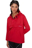 Bluzy damskie - Trendyol Damska bluza ze stójką, jednokolorowa, regularna bluza, Czerwony, M - miniaturka - grafika 1