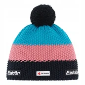 Czapki dla dzieci - Czapka Dziecięca Eisbar Star Pompon Ska Black Strawberry Azure 71117 450 - miniaturka - grafika 1