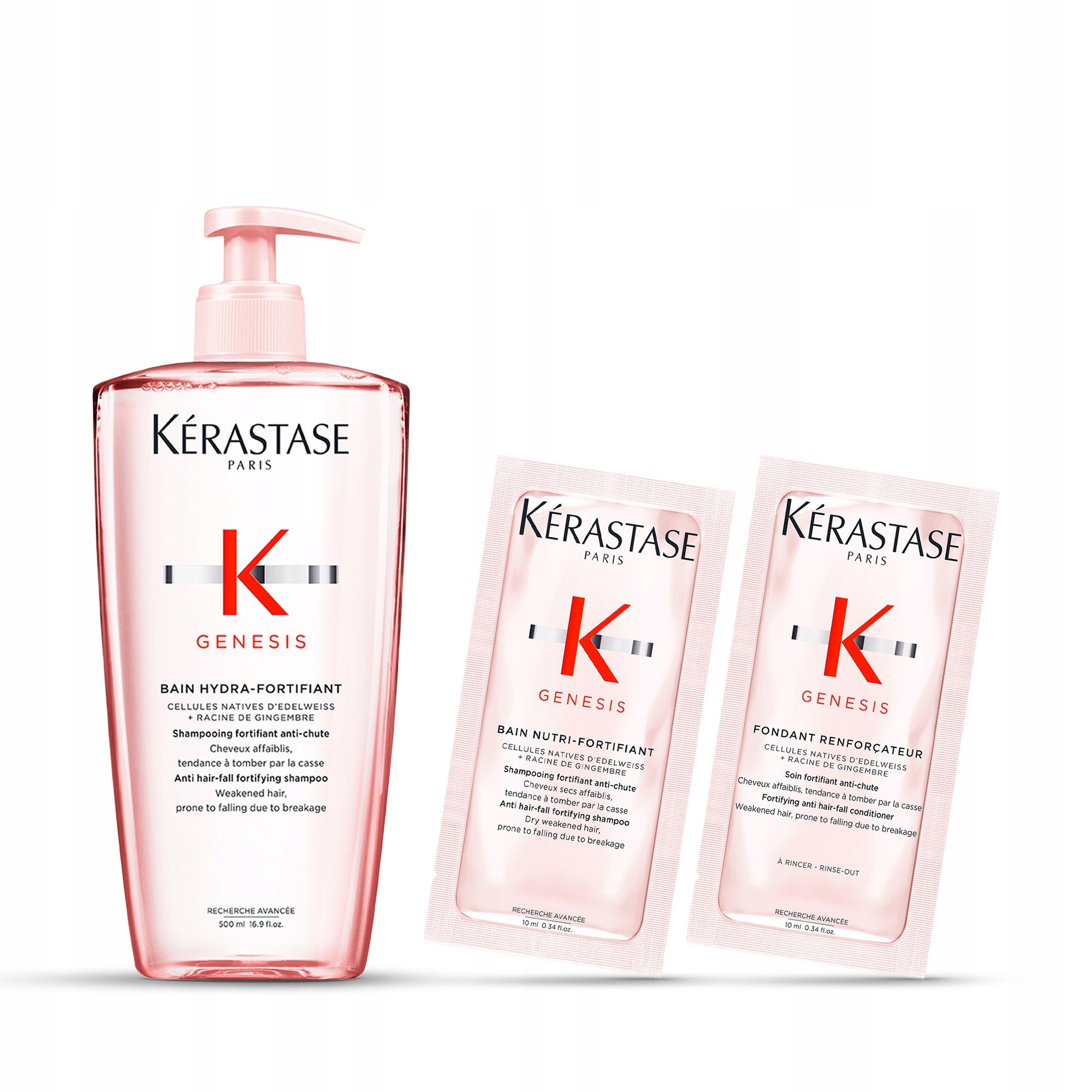 Kérastase Genesis Nawilżający Szampon Do Włosów Wypadających 500ml +Prezent