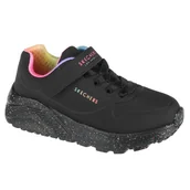 Buty trekkingowe dziecięce - Buty do chodzenia dla dzieci Skechers Uno Lite Rainbow Specks - miniaturka - grafika 1