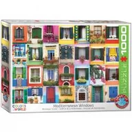 Puzzle - Eurographics Puzzle 1000 elementów Kolorowe okna - miniaturka - grafika 1