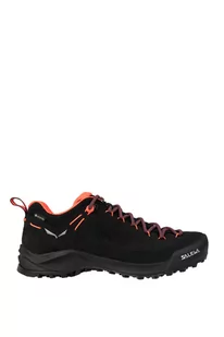 BUTY WILDFIRE LEATHER GTX WOMEN-BLACK-FLUO CORAL - Buty trekkingowe damskie - miniaturka - grafika 1