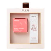 Zestawy kosmetyków damskich - Paese Zestaw prezentowy: Get The Glow Look Krem + Sypki puder jęczmienny - miniaturka - grafika 1