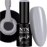 Lakiery hybrydowe - Lakier Hybrydowy Ntn 5g Led/uv Gel Polish Limited Edition Black Szary Nr462 - miniaturka - grafika 1