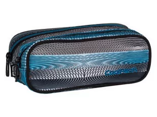 CoolPack Saszetka podwójna 401 prostokątna Patio 63760CP - Piórniki - miniaturka - grafika 1