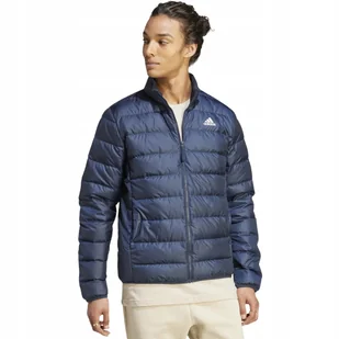 Kurtka męska adidas Essentials Light Down granatowa IK3218 XL - Kurtki męskie - miniaturka - grafika 1