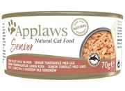 Mokra karma dla kotów - Applaws puszka dla kota Senior tuńczyk & łosoś 70g - miniaturka - grafika 1