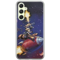 Etui i futerały do telefonów - Etui Rocket 007 Marvel Nadruk pełny Granatowy Producent: Samsung, Model: A54 5G - miniaturka - grafika 1