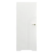 Drzwi wewnętrzne - Drzwi wewnętrzne pełne z podcięciem wentylacyjnym Trim E białe 80 lewe 5905733697006 - miniaturka - grafika 1