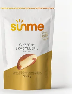 Sunme Orzechy Brazylijskie połówki 500 gram - Bakalie - miniaturka - grafika 1