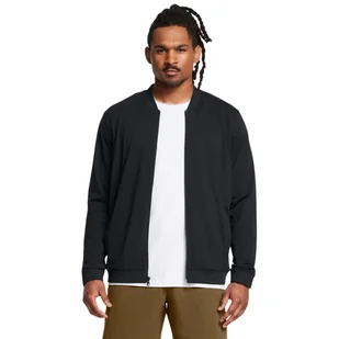Męska kurtka przejściowa Under Armour UA Meridian Bomber - czarna - UNDER ARMOUR - Kurtki męskie - miniaturka - grafika 1