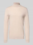 Swetry męskie - Golf o kroju regular fit z czystej wełny model ‘TRAY’ - miniaturka - grafika 1