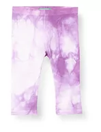 Legginsy - United Colors of Benetton legginsy dziewczęce, Fioletowy 67 W, 9 Miesiące - miniaturka - grafika 1