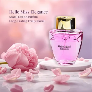 TEMU Woda Perfumowana 100 ml – Długotrwały Owocowo-Kwiatowy Perfum dla Kobiet, Elegancki Codzienny Zapach, Prezent, Perfumy dla Kobiet - Wody i perfumy damskie - miniaturka - grafika 1