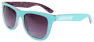 Okulary przeciwsłoneczne - okulary przeciwsłoneczne SANTA CRUZ Wagon Sunglasses Pool Blue - miniaturka - grafika 1