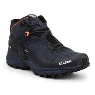 Buty trekkingowe męskie - Buty trekkingowe męskie Salewa MS Ultra Flex 2 Mid Gtx grafitowe - miniaturka - grafika 1