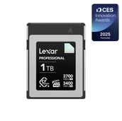 Karty pamięci - Lexar LCXEXDM001T-RNENG pamięć flash 1 TB CFexpress typ B LCXEXDM001T-RNENG - miniaturka - grafika 1