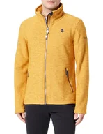 Kurtki męskie - acalmar Philon męska kurtka polarowa, musztardowy melanż, XXL - miniaturka - grafika 1