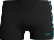 Majtki męskie - Męskie Bokserki Kąpielowe Hyperboom Panel Aquashort fiery red/white/french blue rozmiar 30 - miniaturka - grafika 1