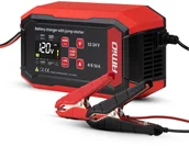 Prostowniki samochodowe - Amio Prostownik cyfrowy z wspomaganiem rozruchu agm gel std lfp max 16a 12v 24v pro amio-04529 - miniaturka - grafika 1