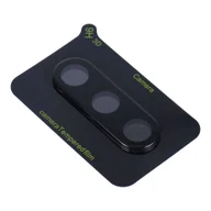 Akcesoria do smartwatchy - Szkło hartowane 5D Full Glue do aparatu - do Samsung Galaxy S24 Plus Czarny - miniaturka - grafika 1