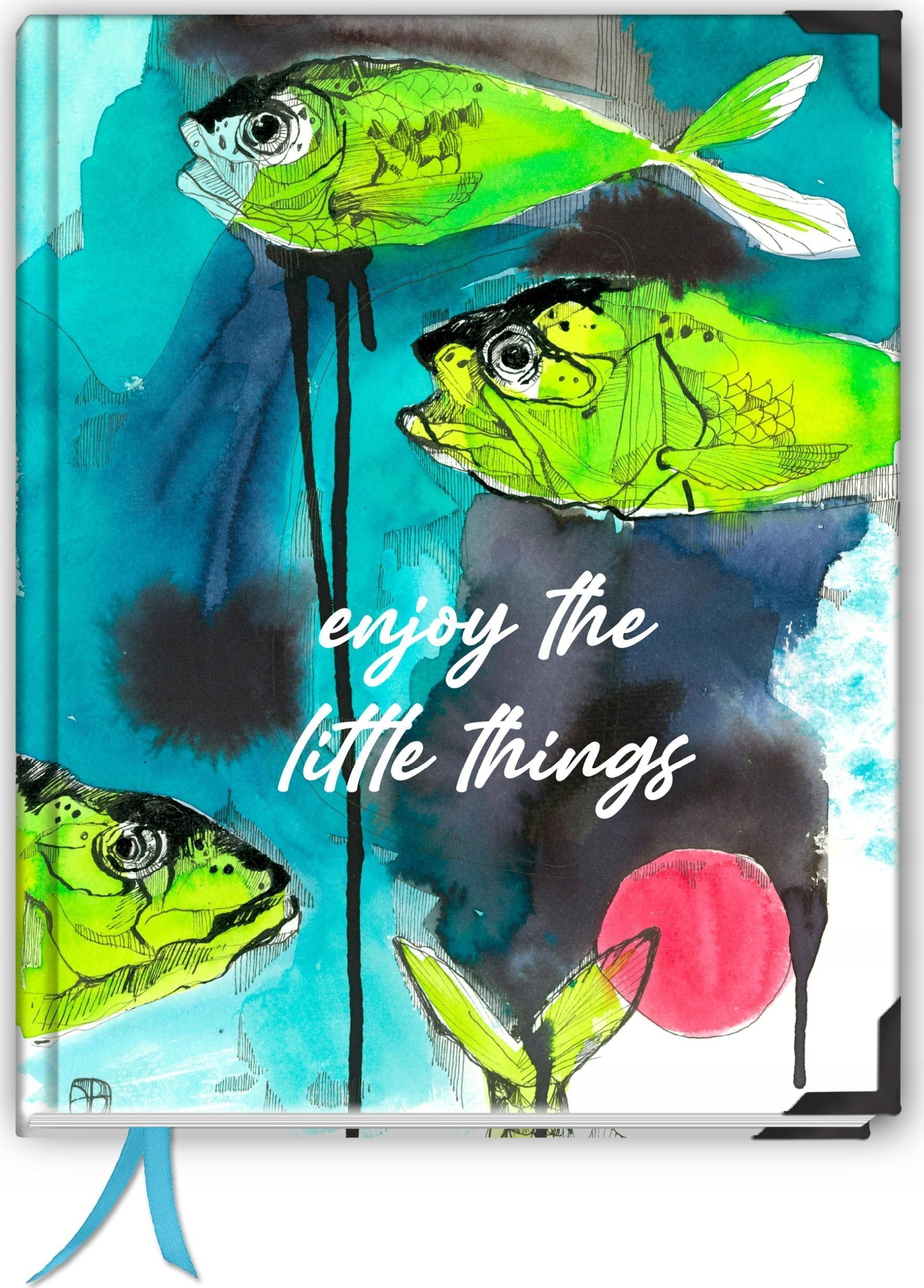 TadaPlanner Bullet journal szyty 214 stron TaDaPlanner notes notatnik A5+ w kropki