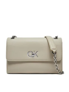 Calvin Klein Torebka K60K612554 Écru - Torebki damskie - miniaturka - grafika 1