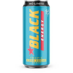 Black Energy Tropic Gazowany napój 250 ml - Napoje energetyczne i izotoniczne - miniaturka - grafika 1