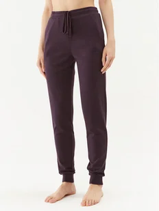 Triumph Spodnie piżamowe Cozy Comfort Cozy Trouser 10216531 Granatowy Regular Fit - Piżamy damskie - miniaturka - grafika 1