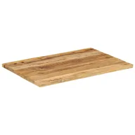 Blaty meblowe i parapety okienne - Blat do stołu, 25-27 mm, 90x60 cm, lite drewno mango - miniaturka - grafika 1