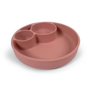 Filibabba Silikonowy talerzyk z przegródkami Rose - Miseczki i talerzyki dla dzieci Filibabba Silikonowy talerzyk z przegródkami Rose - Miseczki i talerzyki dla dzieci - miniaturka - grafika 1