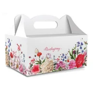 Opakowania i torebki na prezenty - Pudełka na ciasto Chrzest Ślub Uniwersalne 5-10szt - miniaturka - grafika 1