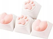 Gadżety dla graczy - Cortek CORTEK KEYCAP 4 PCS KITTEN PAW / CORGI BUTTOCKS - miniaturka - grafika 1