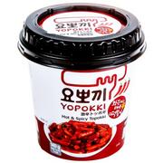 Kuchnie świata - Young Poong Co., Ltd Yopokki, kluski ryżowe w ogniście ostrym sosie 140g - Young Poong 2370-uniw - miniaturka - grafika 1