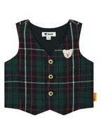 Bluzy i sweterki niemowlęce - Steiff Kamizelka w kolorze zielonym - miniaturka - grafika 1