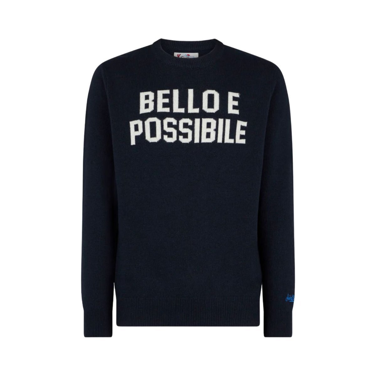 Saint Barth - Maglia Bello Possibile Blu HER0001