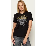 Koszulki i topy damskie - Just Cavalli T-shirt Regular Fit - miniaturka - grafika 1