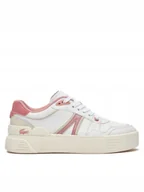 Sneakersy damskie - Lacoste Sneakersy L002 Evo 747SFA0050 Biały - miniaturka - grafika 1