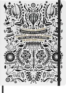Notesy i bloczki - Notes Moleskine Lorenzo Petrantoni XL (19x25cm)  w linie, twarda oprawa - miniaturka - grafika 1