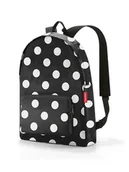 Plecaki - Reisenthel Plecak w kolorze czarno-białym - 30 x 45 x 11 cm - miniaturka - grafika 1