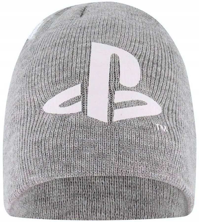 Czapka dziecięca PlayStation szara 52