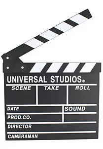 BlackCam klaps filmowy (czarny) - Klapsy filmowe - miniaturka - grafika 1