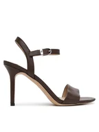 Sandały damskie - LAUREN RALPH LAUREN Sandały 802940727011 Brązowy - miniaturka - grafika 1