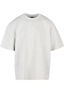 Koszulki męskie - Urban Classics Męski t-shirt Ultra Heavy Oversized T-Shirt, jasnoszary, 5XL, jasnoszary, 5XL - grafika 1