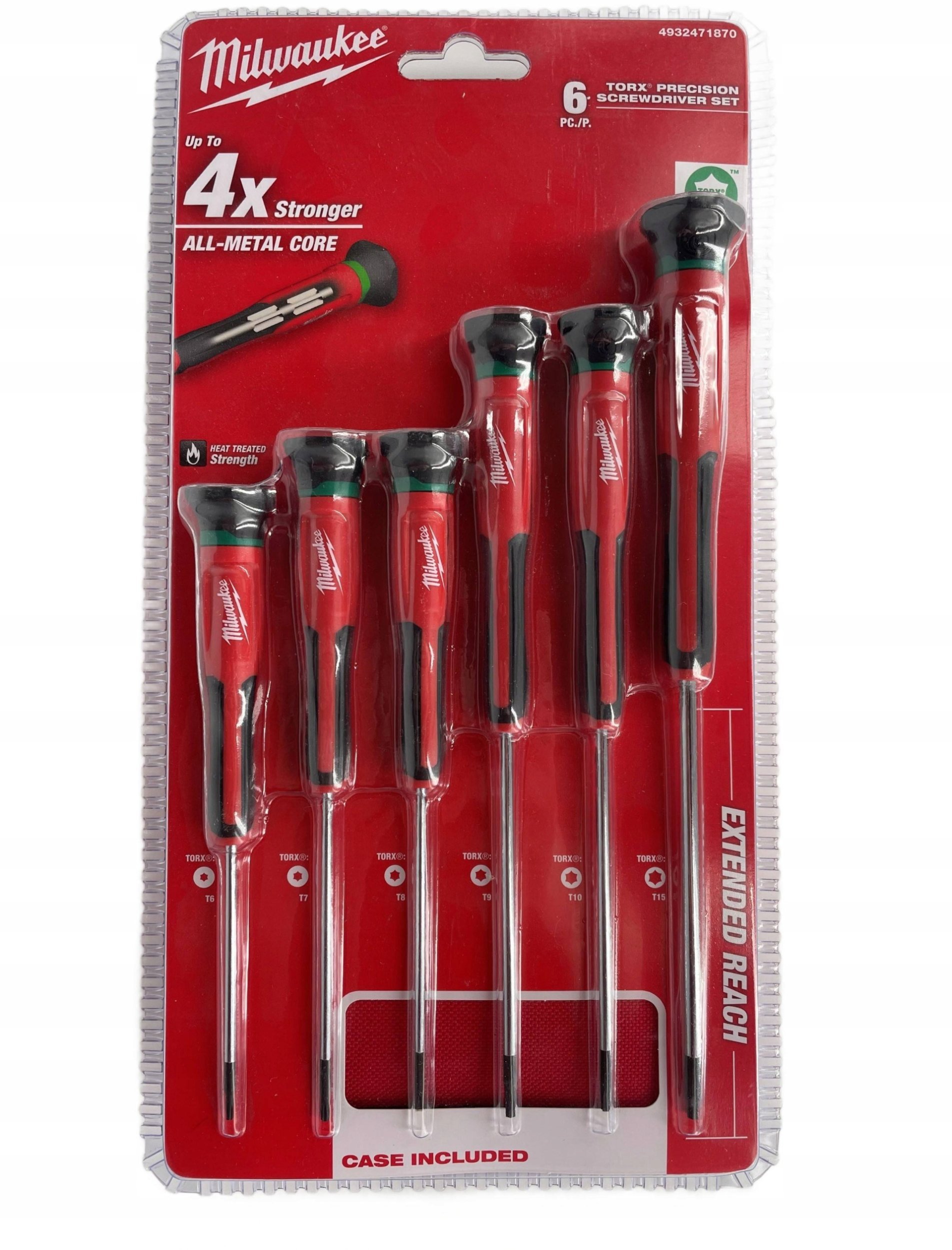Milwaukee Drill thread set 6 pcs. M3, M4, M5, M6, M8, M10 Milwaukee