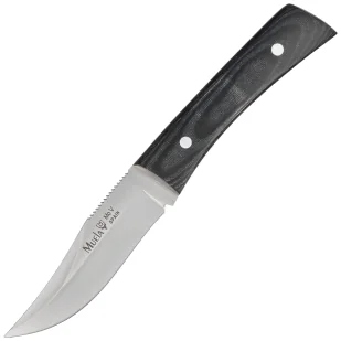 Nóż Muela BWE-8M Black Blue Canvas Micarta, Satin X50CrMoV15 - Noże - miniaturka - grafika 1