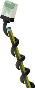 goobay 74356 CAT 8.1 kabel krosowy slim/ultraelastyczny RJ45 CAT 8.1 kabel sieciowy U/FTP CU, OFC/cienki kabel Ethernet LAN z krótkimi wtyczkami / 40 Gbit/s, 2000 MHz LSZH, ochrona przed - Kable miedziane - miniaturka - grafika 1