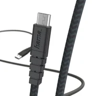 Kable komputerowe i do monitorów - Hama KABEL ŁADUJĄCY/DATA EXTREME MICRO USB 1,5M 178305 - miniaturka - grafika 1